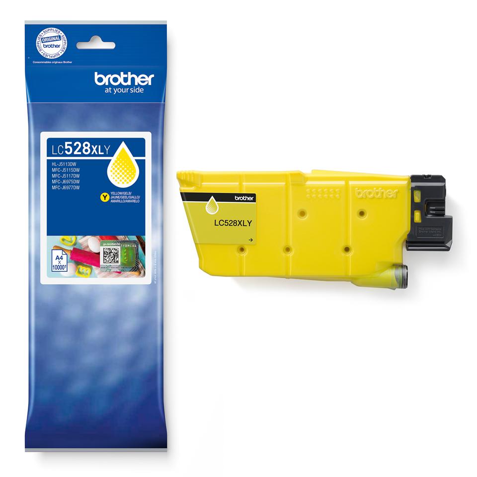 Brother Tinta LC-528XLY / LC528XLY Amarillo XXL