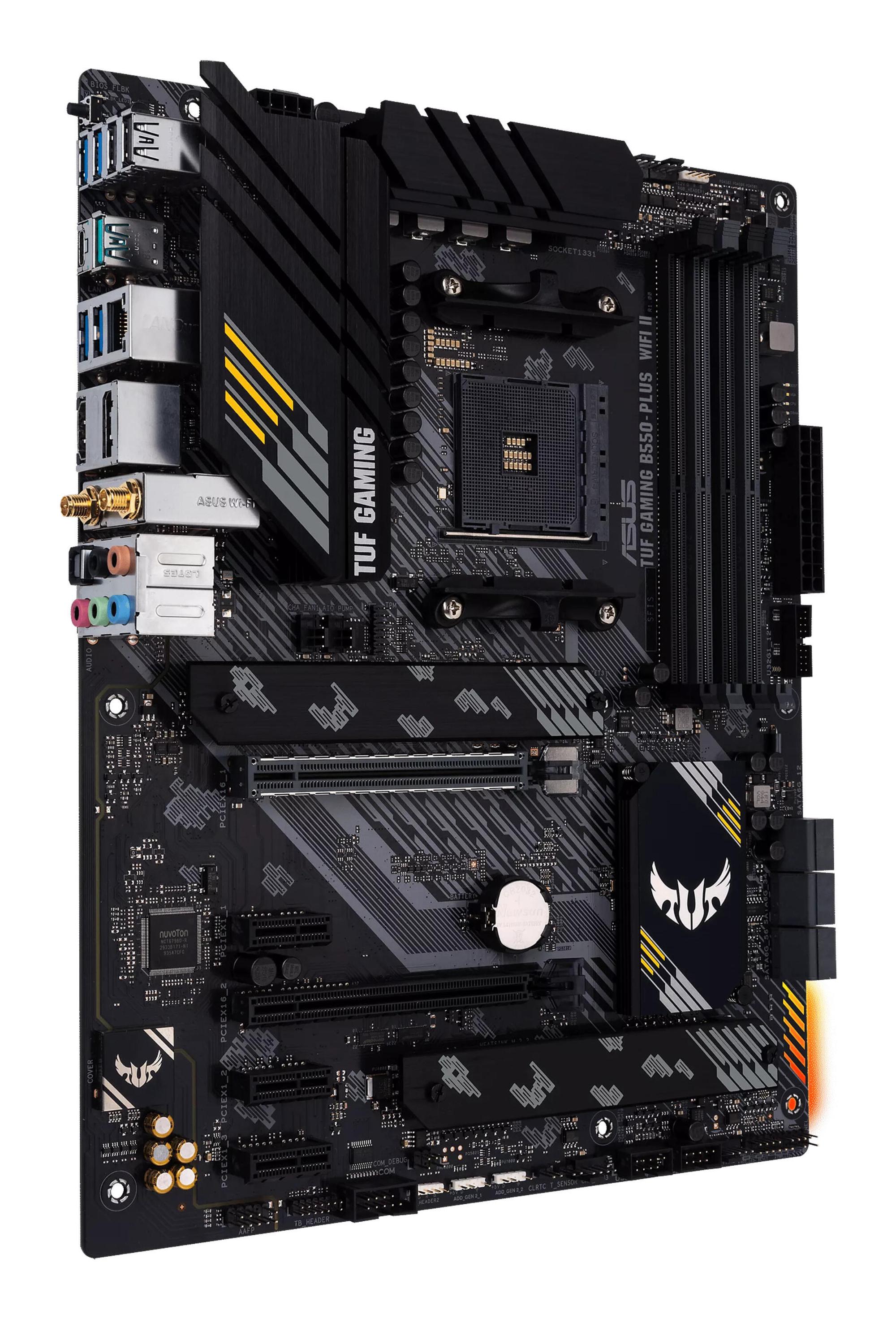 ASUS Placa base TUF GAMING B550-PLUS WIFI II / 90MB19U0-M0EAY0 Negro