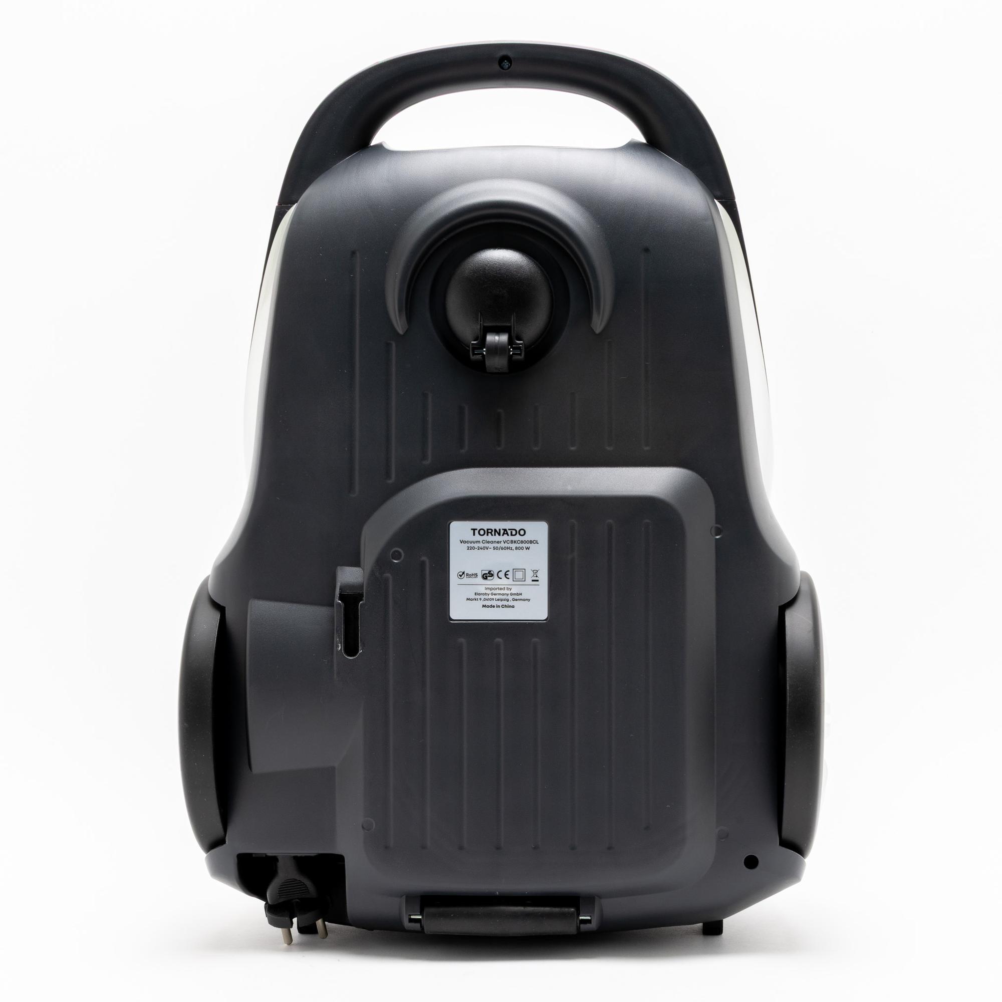 TORNADO Staubsauger VCBKC800BC Schwarz, Rot