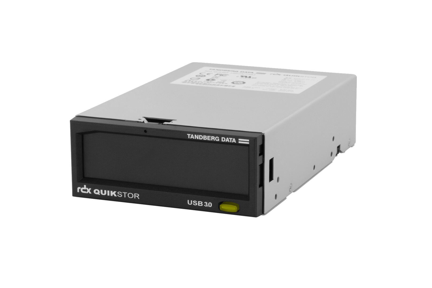 Tandberg Data Guida QuikStor RDX Intern USB 3,5" / 8771-RDX Nero 10-Pack