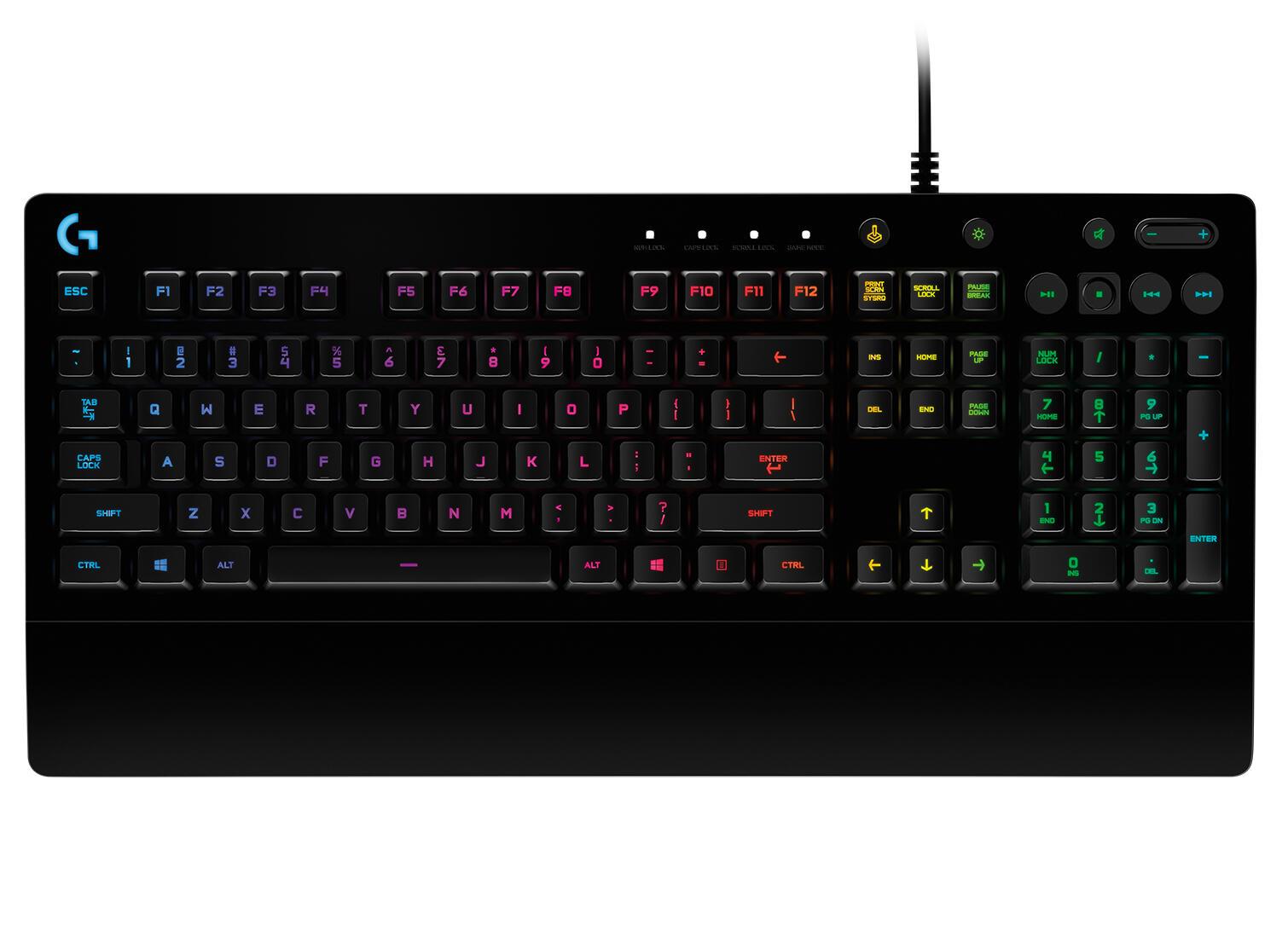 Logitech Tastatur G213 Prodigy / 920-008087 Schwarz