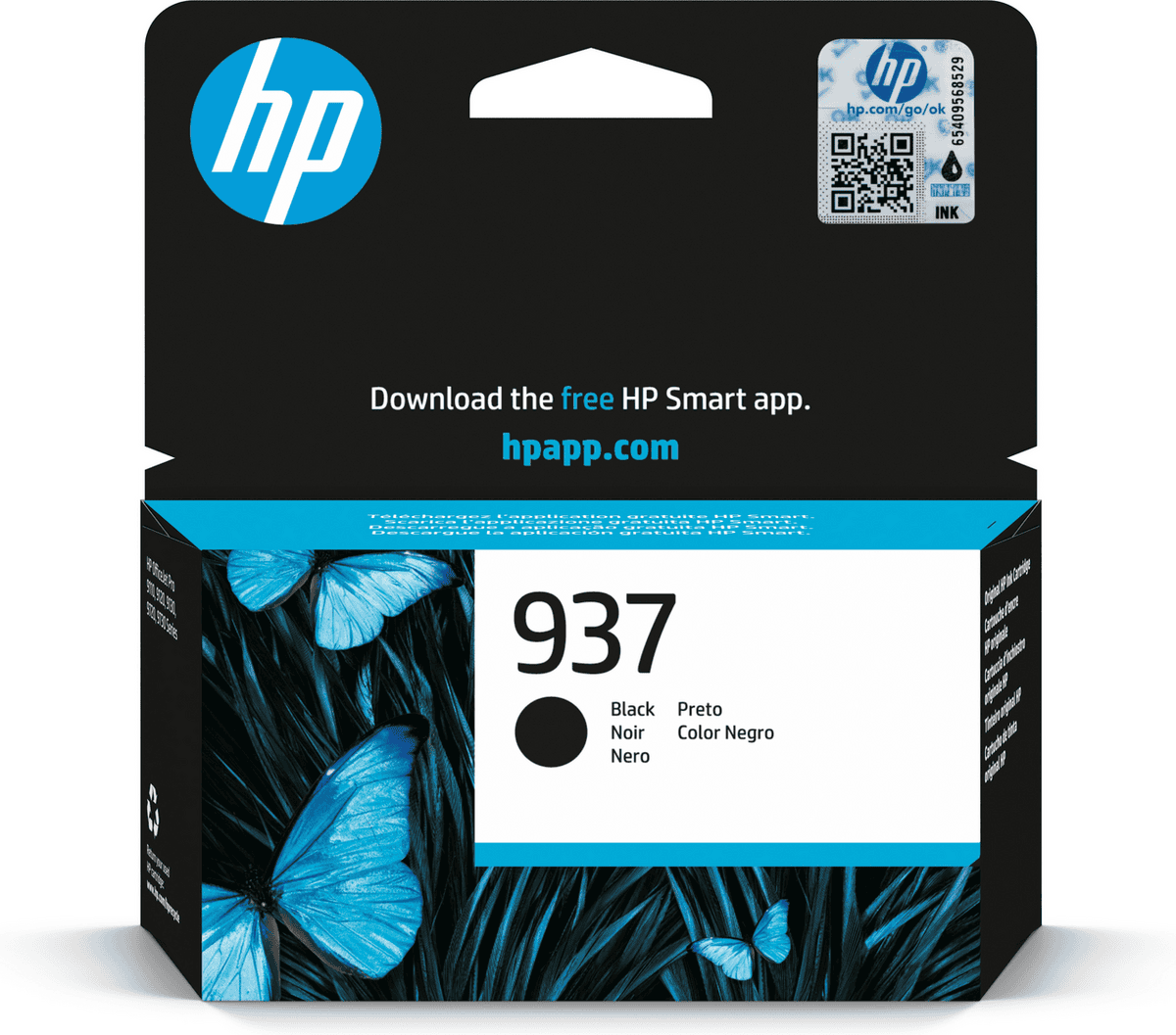 HP Ink 937 / 4S6W5NE Black