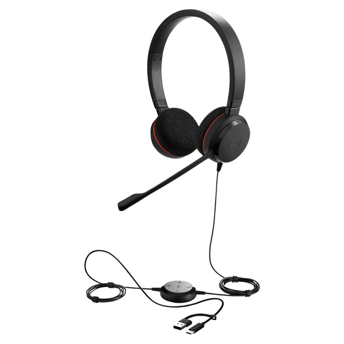 Jabra Headset Evolve 20 / 4999-829-269 Schwarz