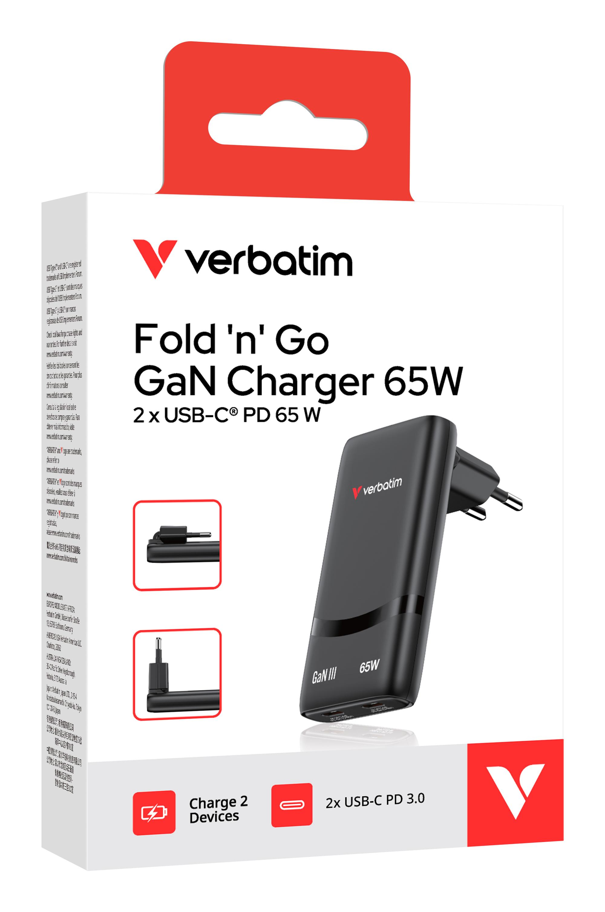 Verbatim Foldable 65W / 32354 Black