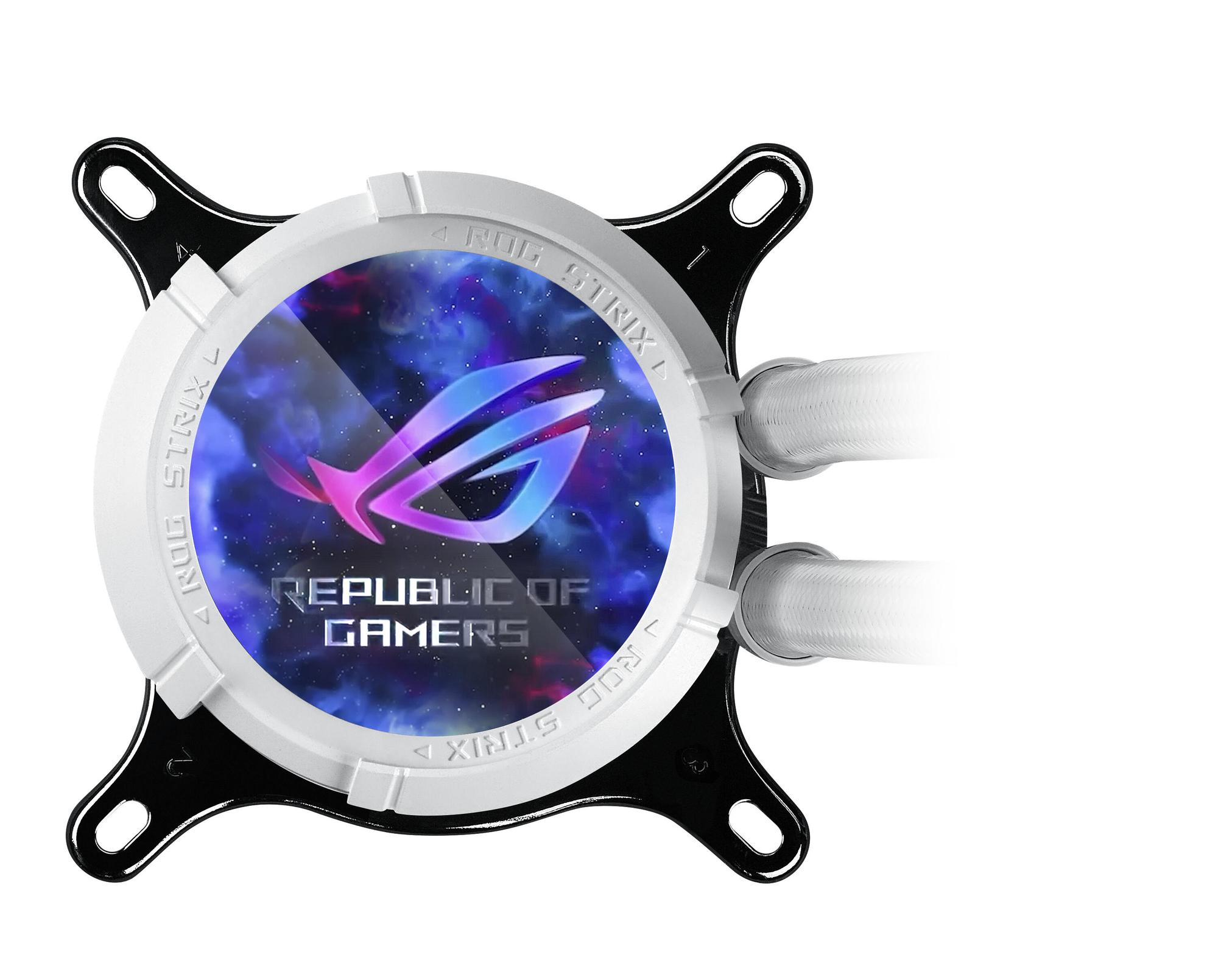 ASUS Water cooling ROG Strix LC III 360 ARGB LCD / 90RC00W2-M0UAY0 White XL