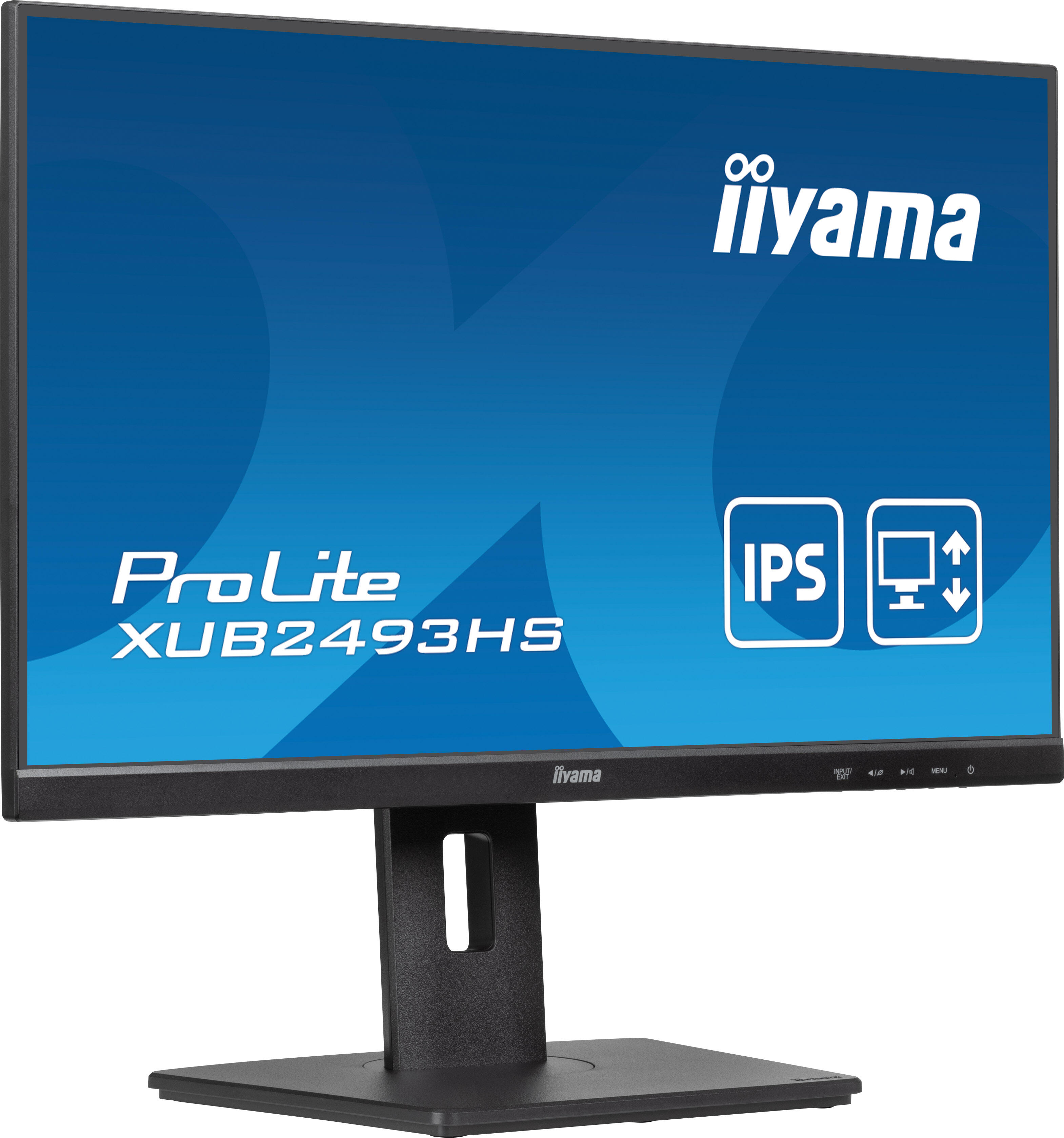 iiyama Monitor XUB2493HS / XUB2493HS-B6 Black 60.5 cm (23.8")
