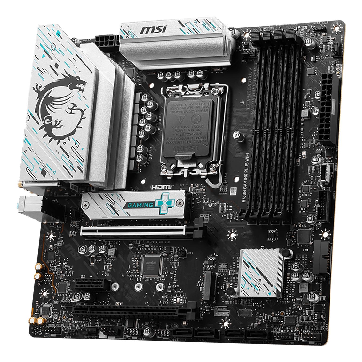 MSI Mainboard B760M GAMING PLUS WIFI / 7D99-017R
