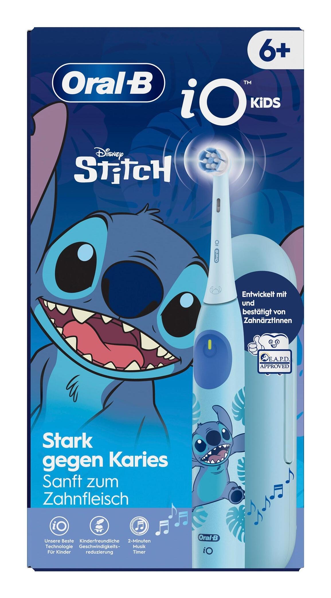 Oral-B Zahnbürste iO Kids Lilo and Stitch mit Etui / 931663 Blau