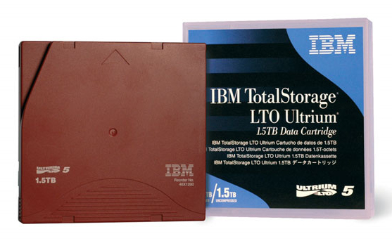 IBM LTO tape LTO-5 Ultrium / 46X1290 Brown