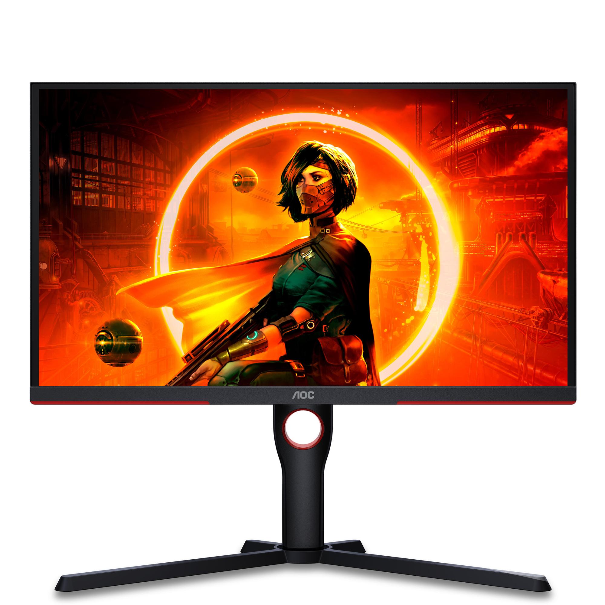 AOC Monitor CE 25G3ZM/BK / 25G3ZM/BK Negro, rojo 62,2 cm (24,5")