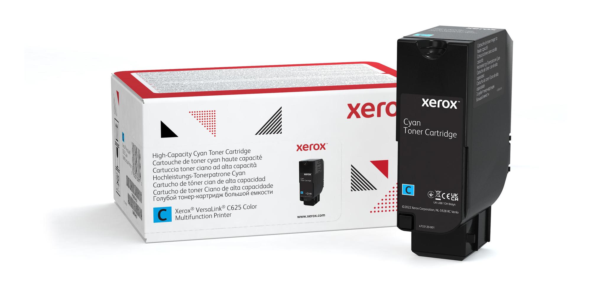 Xerox Toner C 625 / 006R04637 Cyan