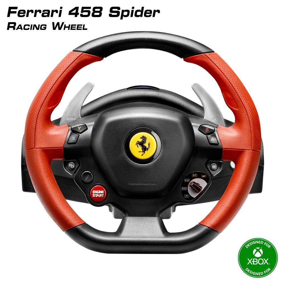 Thrustmaster Controller Ferrari 458 Spider / 4460105 Black, red