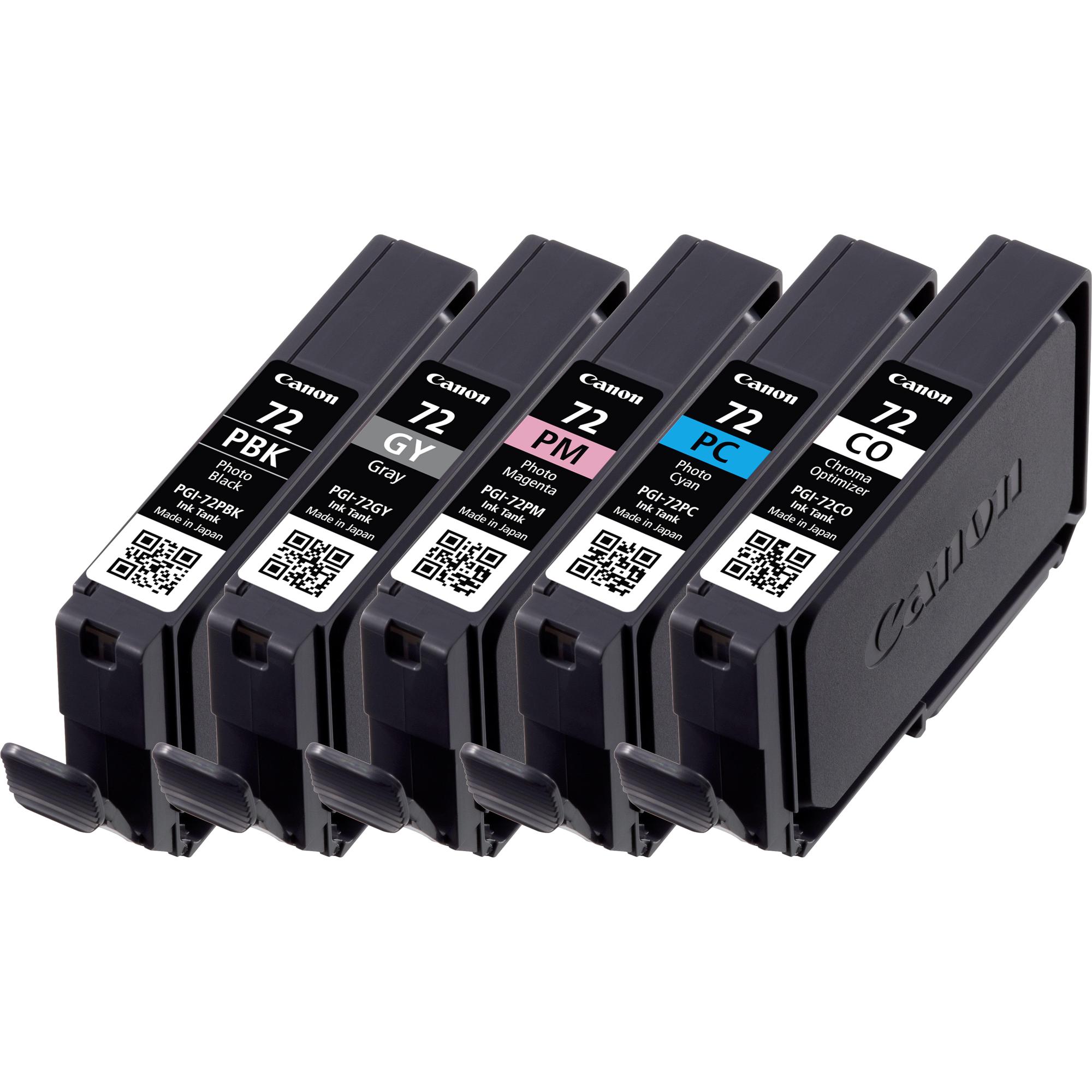 Canon Ink PGI-72 / 6403B007 PBK,PC,PM,GY Multipack