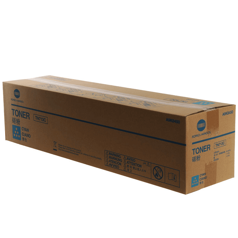 Konica Minolta Toner TN713C / A9K8450 Cyan