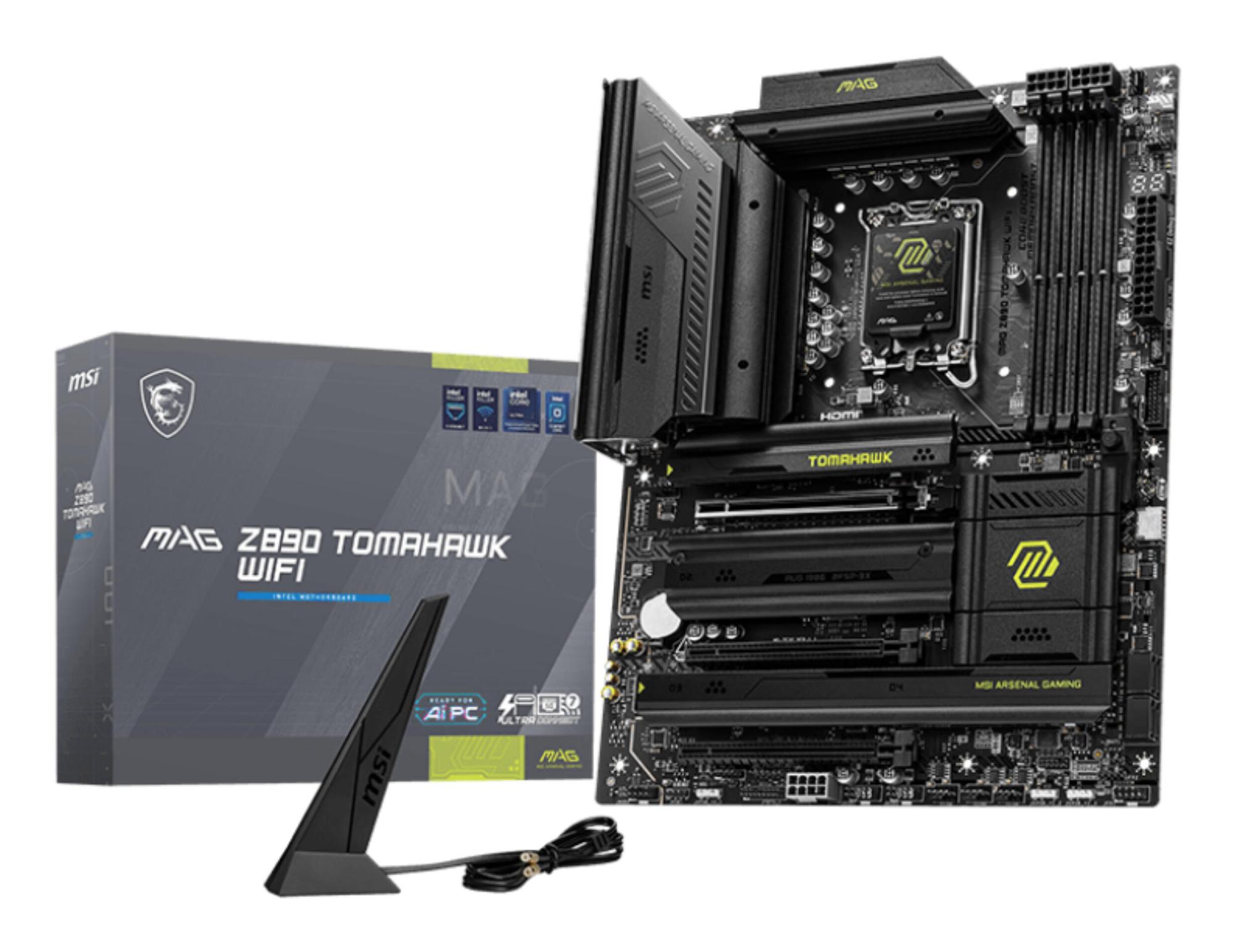 MSI Mainboard MAG Z890 TOMAHAWK WIFI / 7E32-001R Black