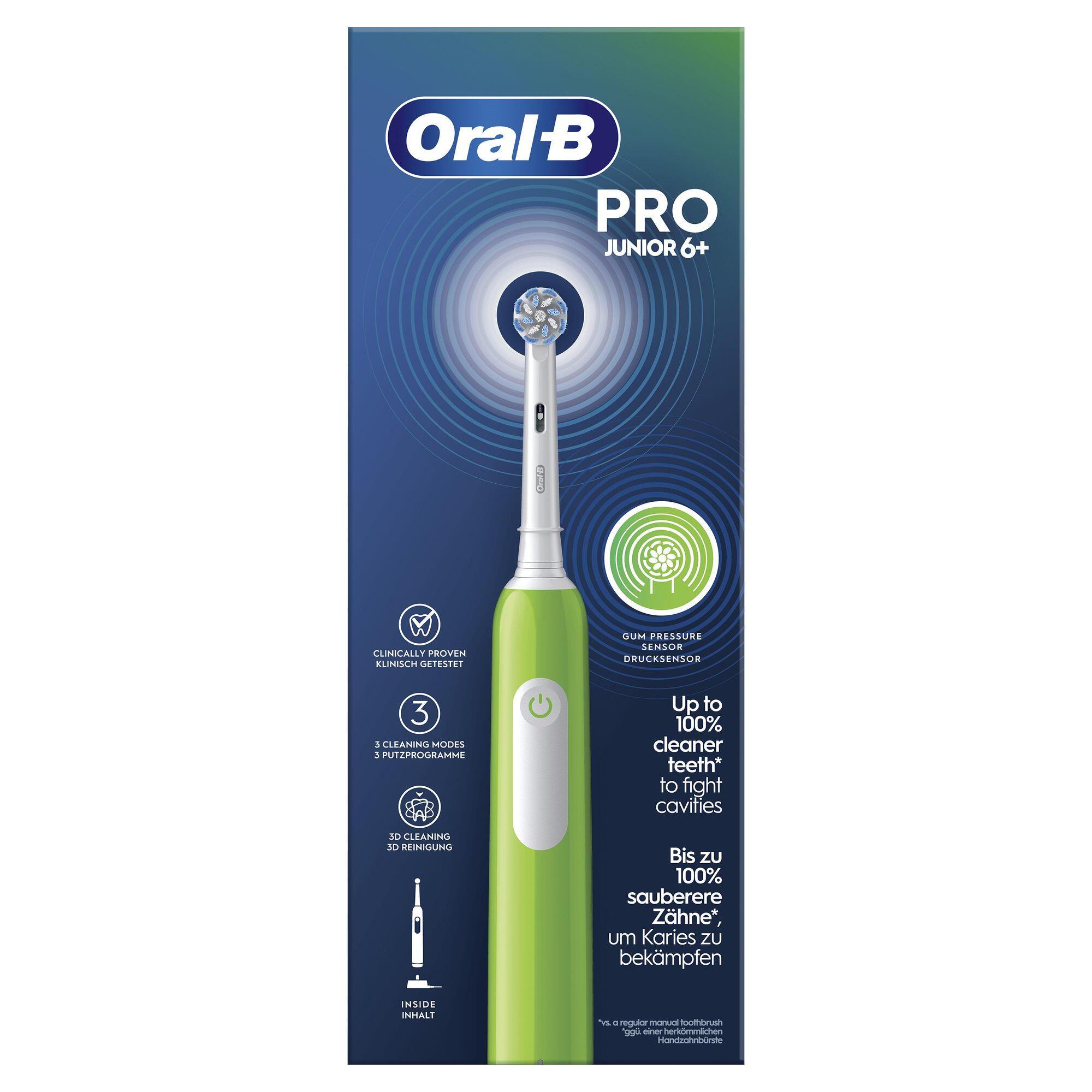 Oral-B Spazzolino da denti Junior Base Green / 743027 Verde