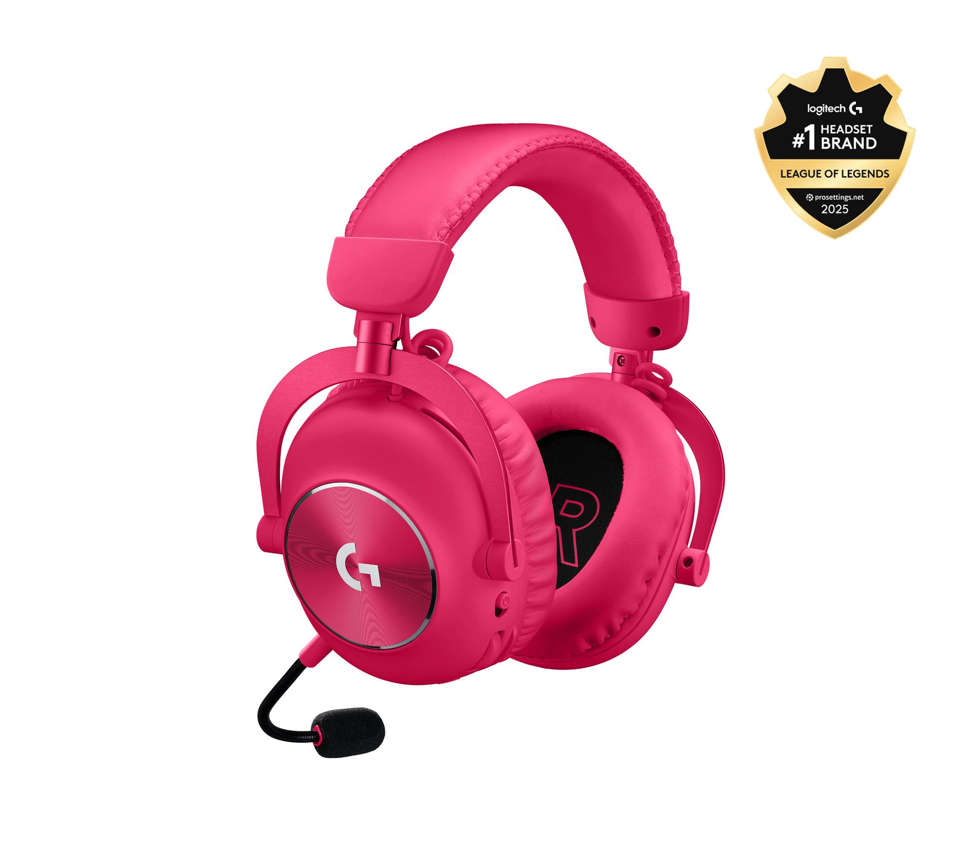 Logitech Headset Pro X 2 Lightspeed / 981-001275 Magenta