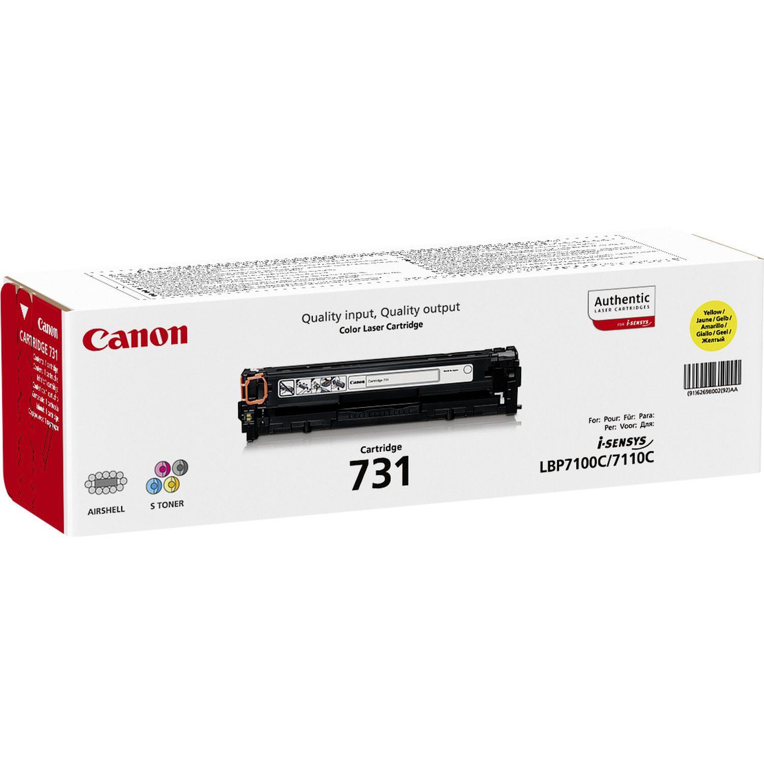 Canon Toner 731 / 6269B002 Jaune Standard