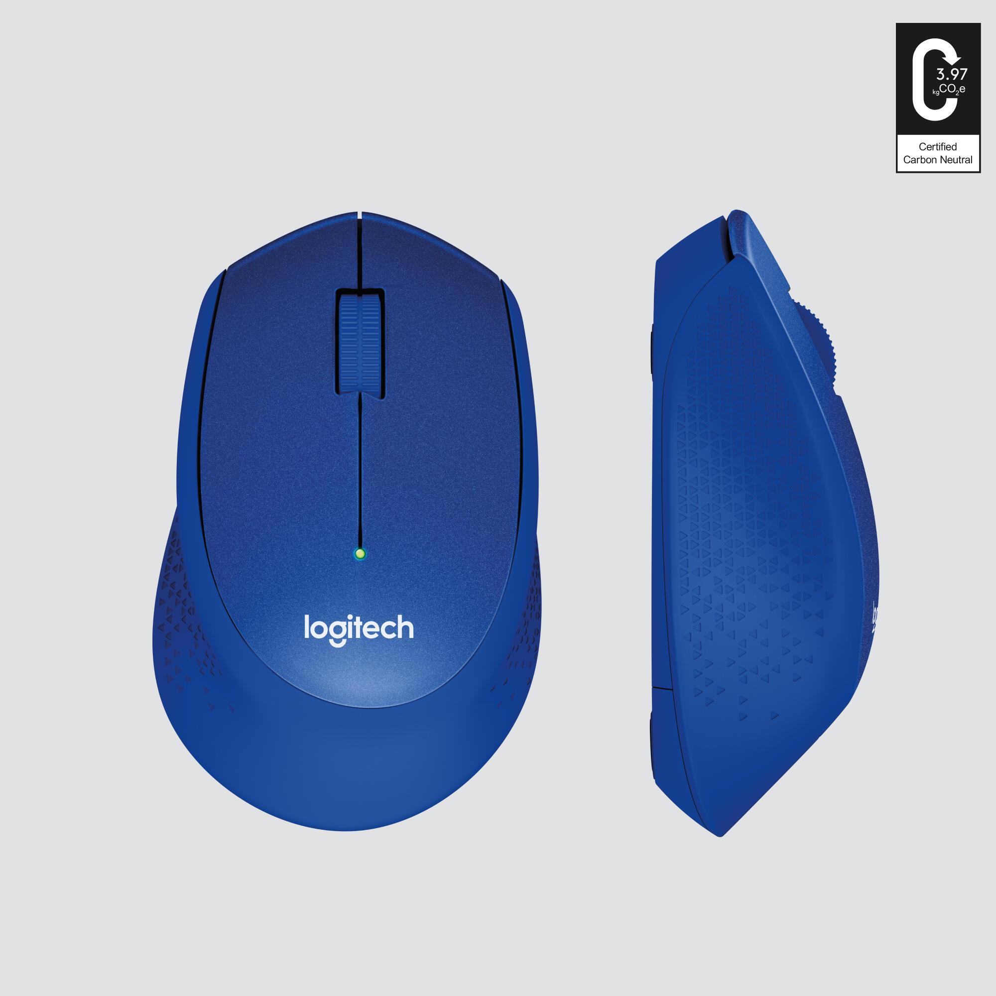 Logitech Souris M330 Silent Plus / 910-004910 Bleu