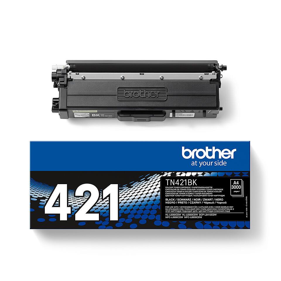 Brother Tóner TN-421BK / TN421BK Negro Standard