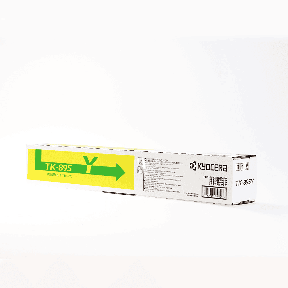 Kyocera Tóner TK-895Y / 1T02K0ANL0 Amarillo Estándar