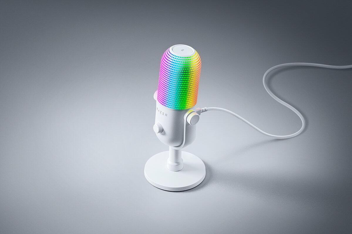 Razer Micro Seiren V3 Chroma / RZ19-05060200-R3M1 Blanc