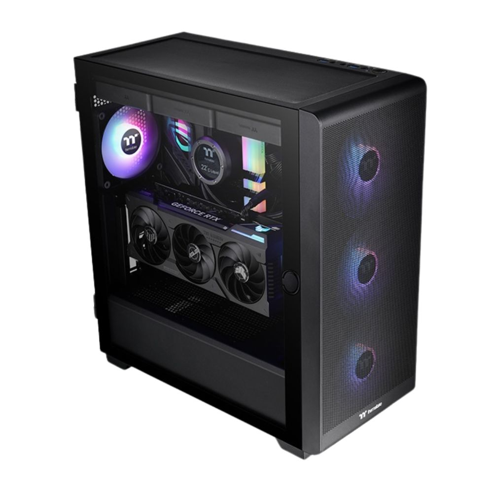 Thermaltake Alloggiamento per PC S250 TG ARGB / CA-1Y6-00M1WN-00 Nero