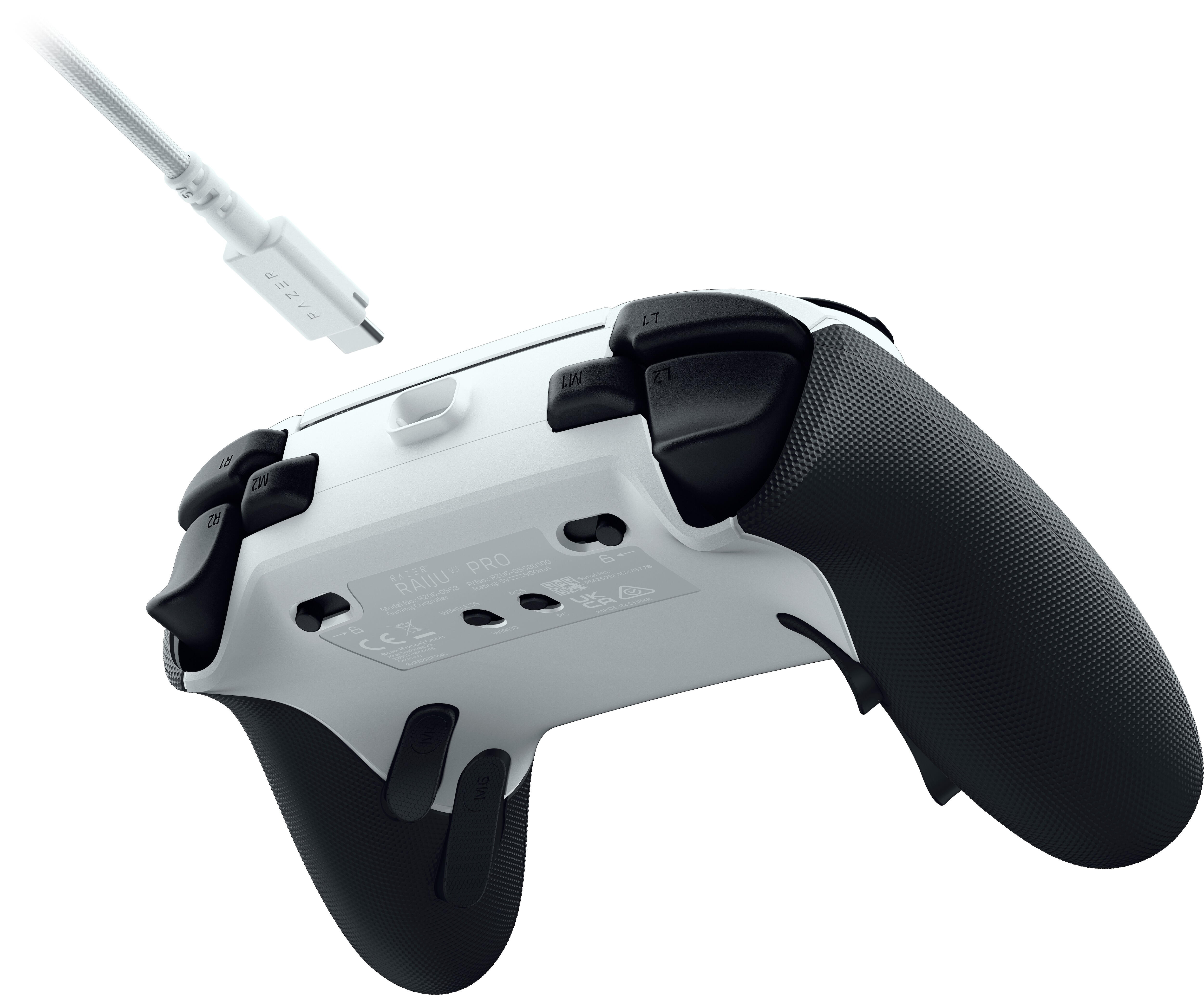 Razer Controller Raiju V3 Pro Controller White / RZ06-05580200-R3G1 Black, white