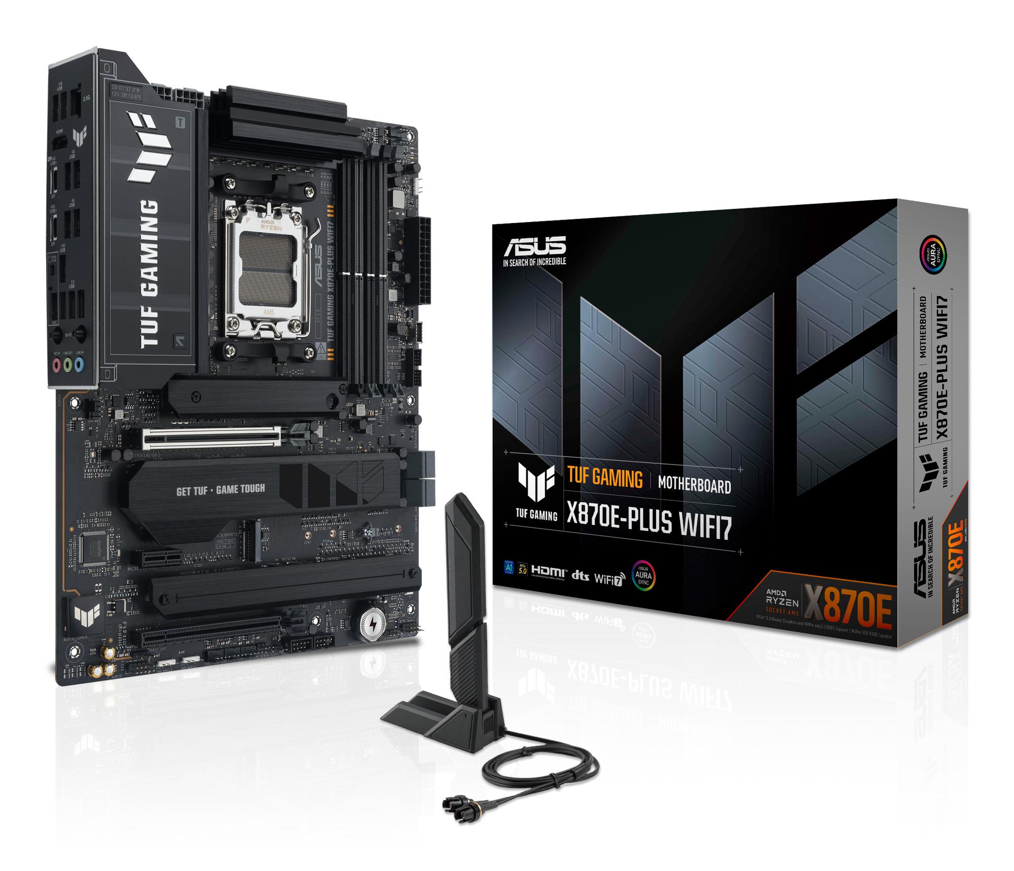 ASUS Mainboard TUF GAMING X870E-PLUS WIFI7 / 90MB1M70-M0EAY0 Grau