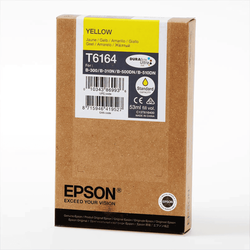 Epson Tinta T6164 / C13T616400 Amarillo