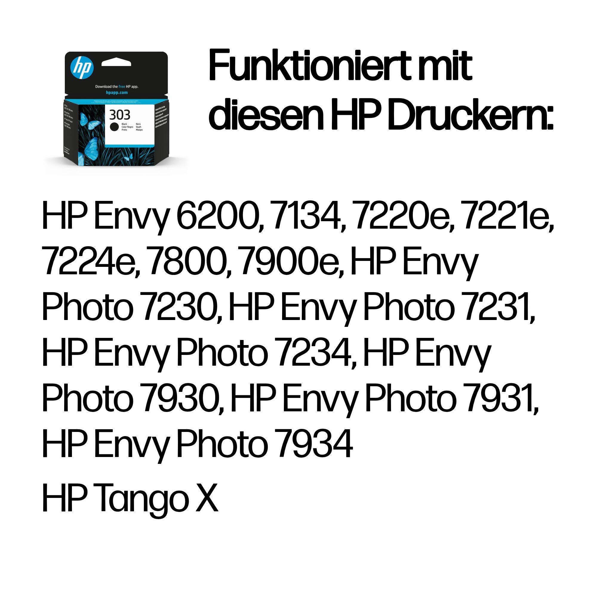HP Ink 303 / T6N02AE Black Standard