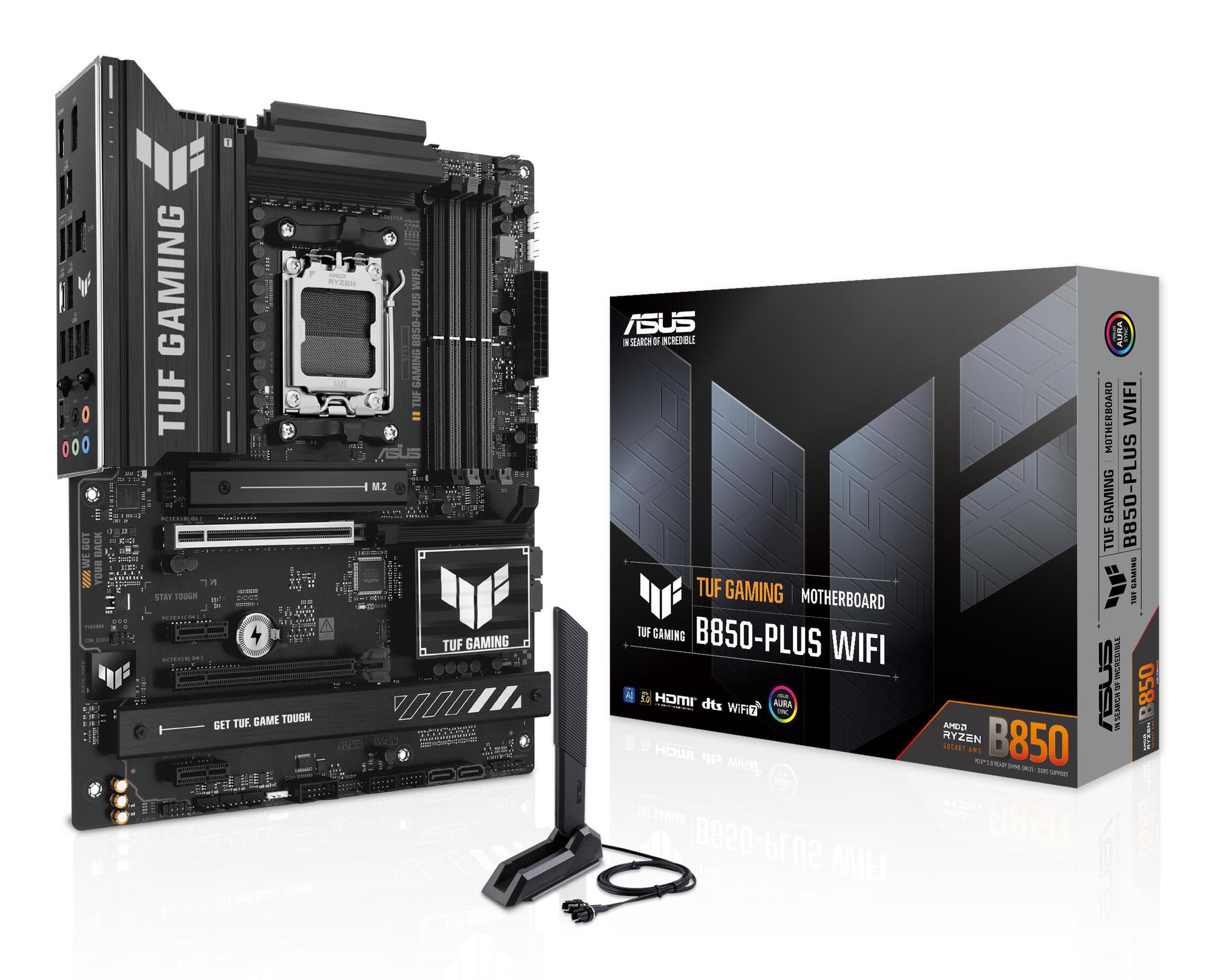 ASUS Mainboard TUF Gaming B850-Plus WIFI / 90MB1J30-M0EAY0 Black