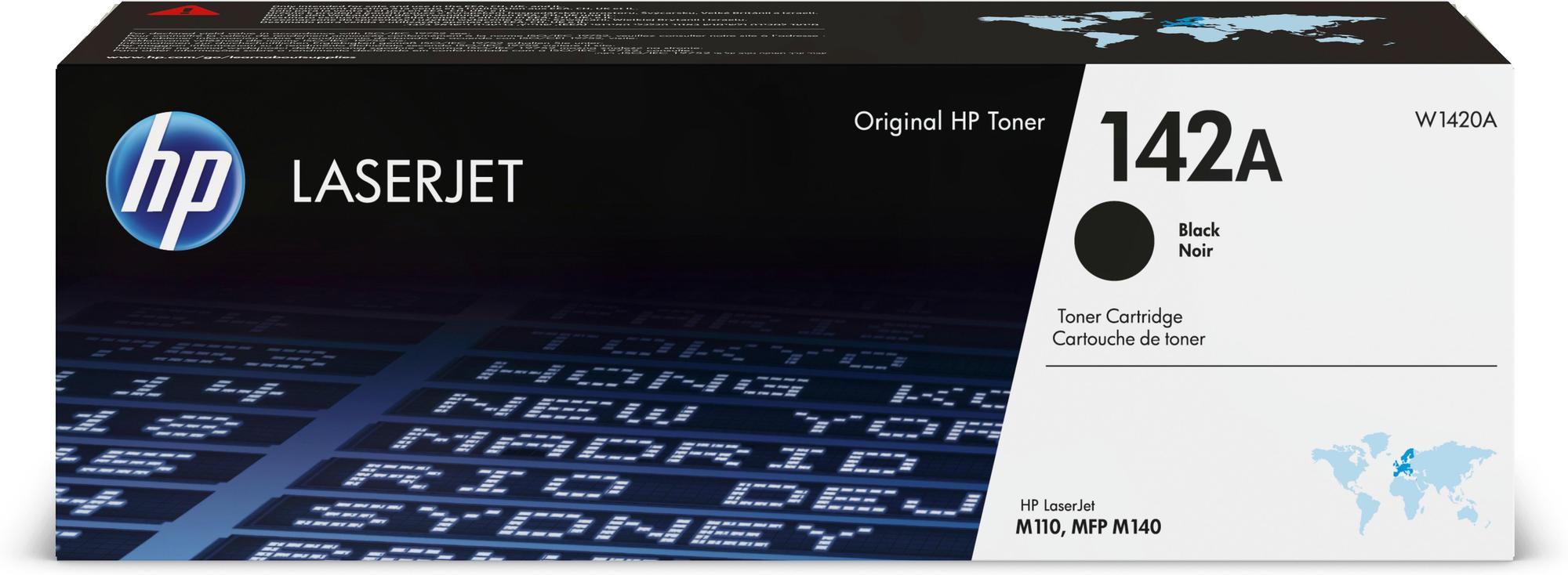 HP Toner 142A / W1420A Nero