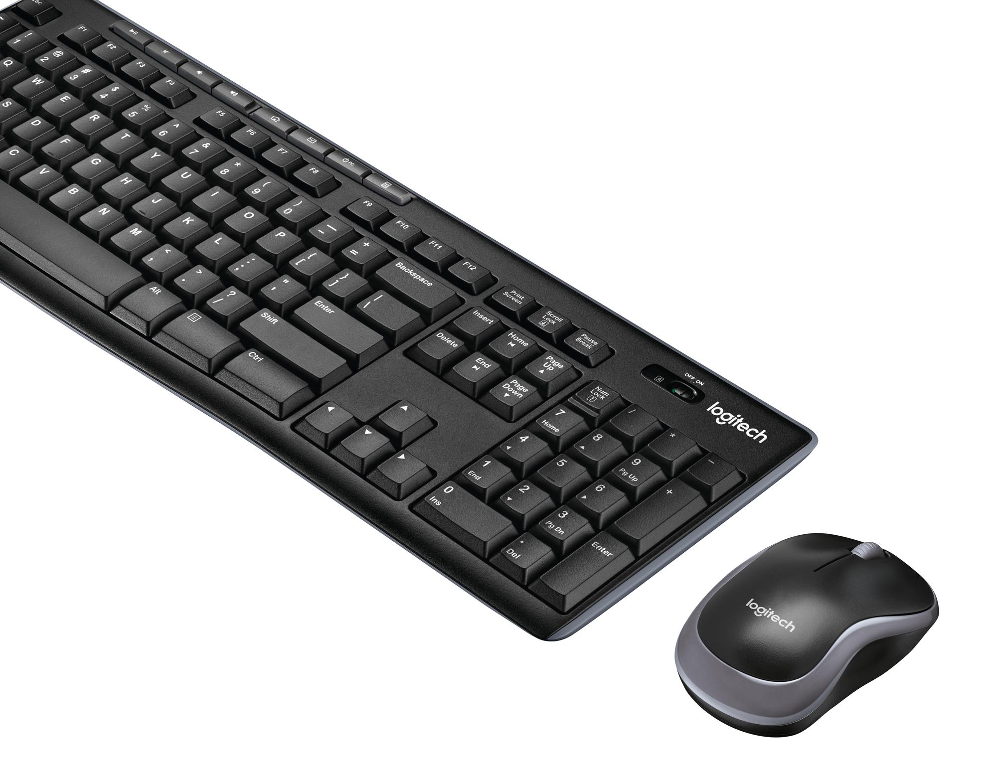 Logitech Ensemble souris et clavier MK270 / 920-004511 Noir