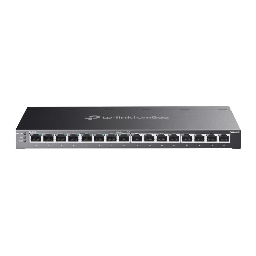 TP-Link Switch TL-SG2016P / TL-SG2016P Schwarz