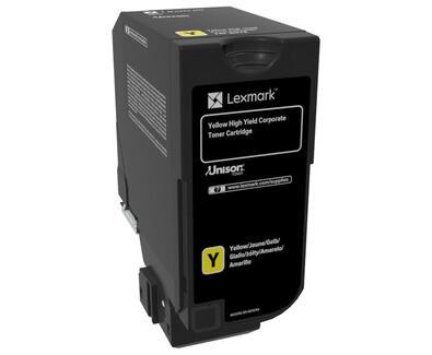 Lexmark Tóner 74C2HYE / 74C2HYE Amarillo XXL