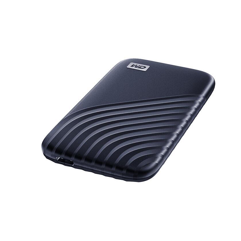 Western Digital Externe SSD My Passport 1TB / WDBAGF0010BBL-WESN Blau