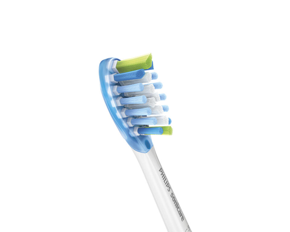 Philips Spazzolino da denti collegabile Sonicare C3 Premium Plaque Defense / HX9044/87 Bianco 4-Pack