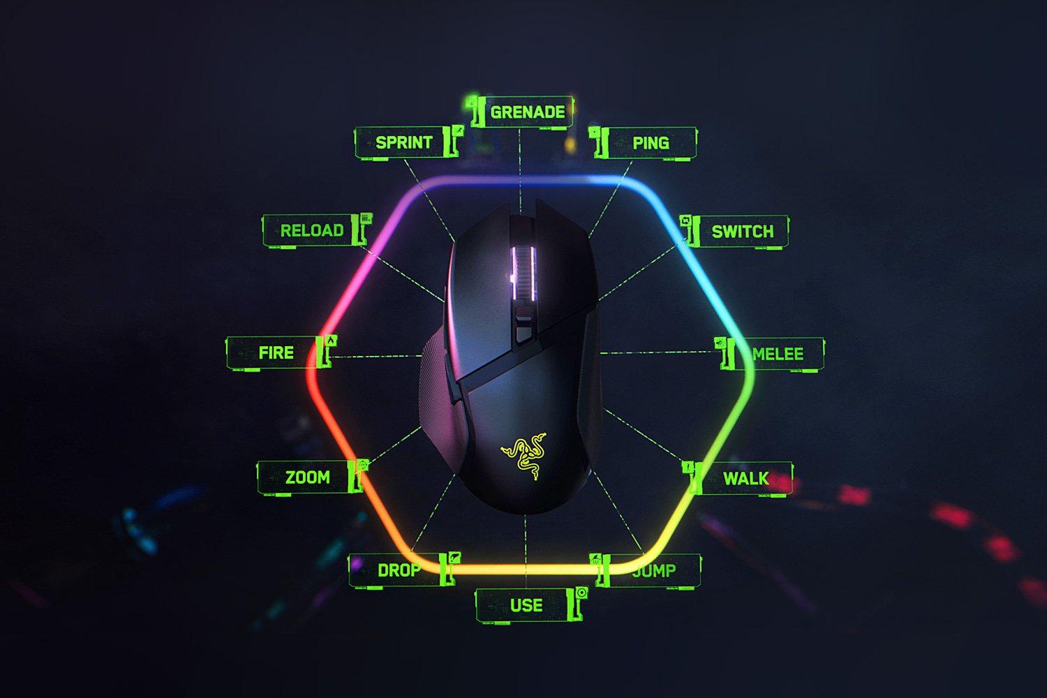 Razer Mouse Basilisk V3 Pro / RZ01-04620100-R3G1 Nero