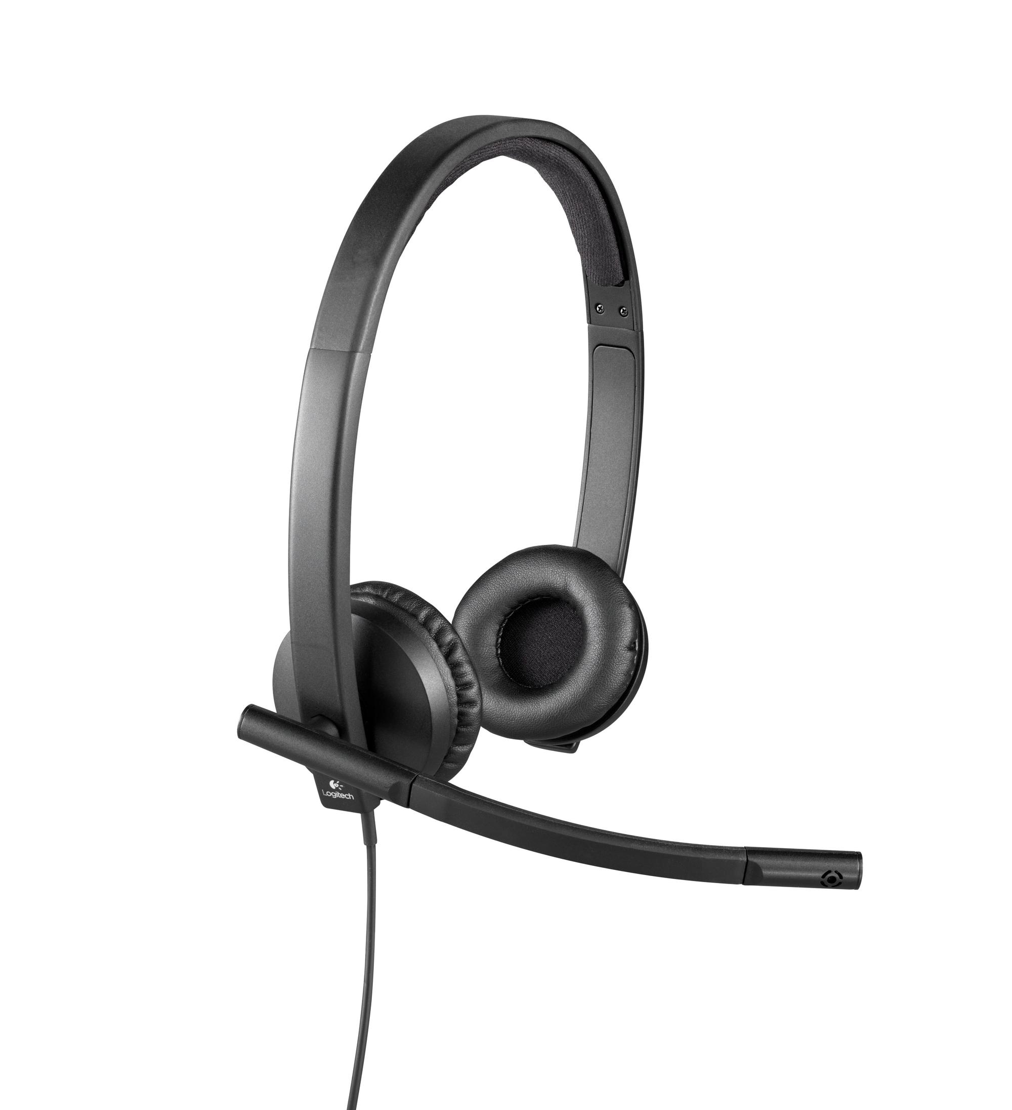 Logitech Headset H570e / 981-000575 Schwarz