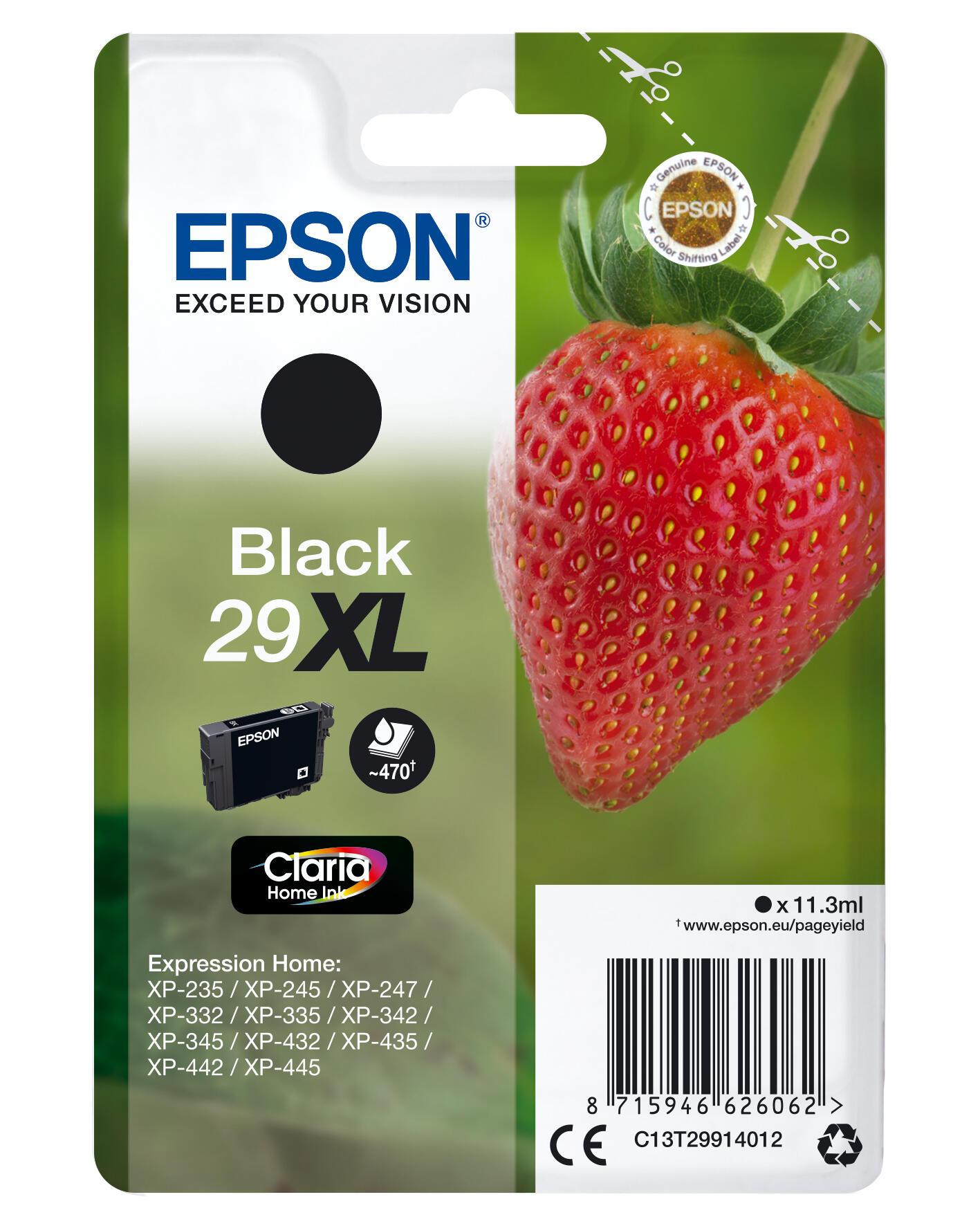 Epson Ink 29XL / C13T29914012 Black XL
