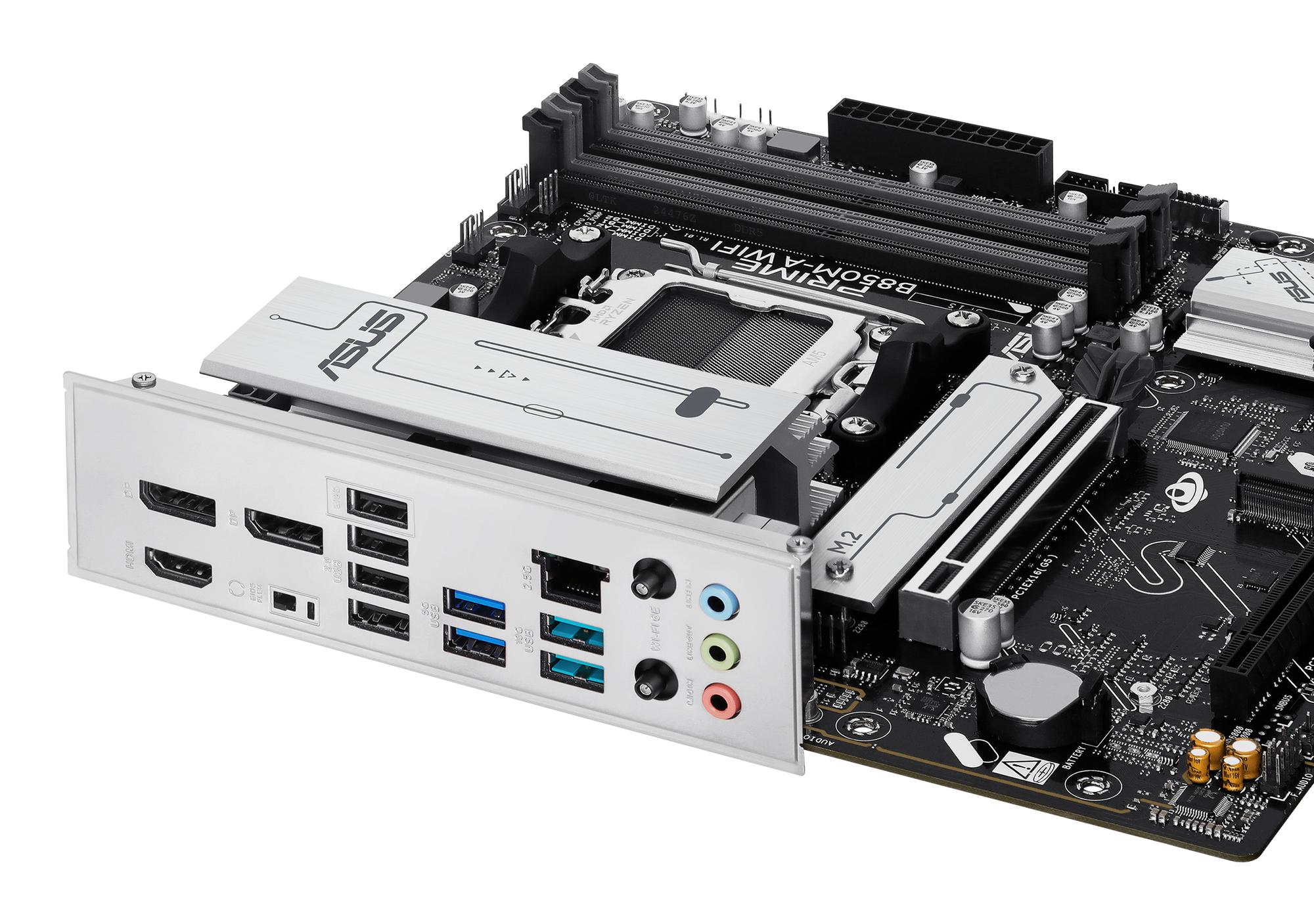 ASUS Carte mère PRIME B850M-A WIFI / 90MB1LN0-M0EAY0 Multicolore