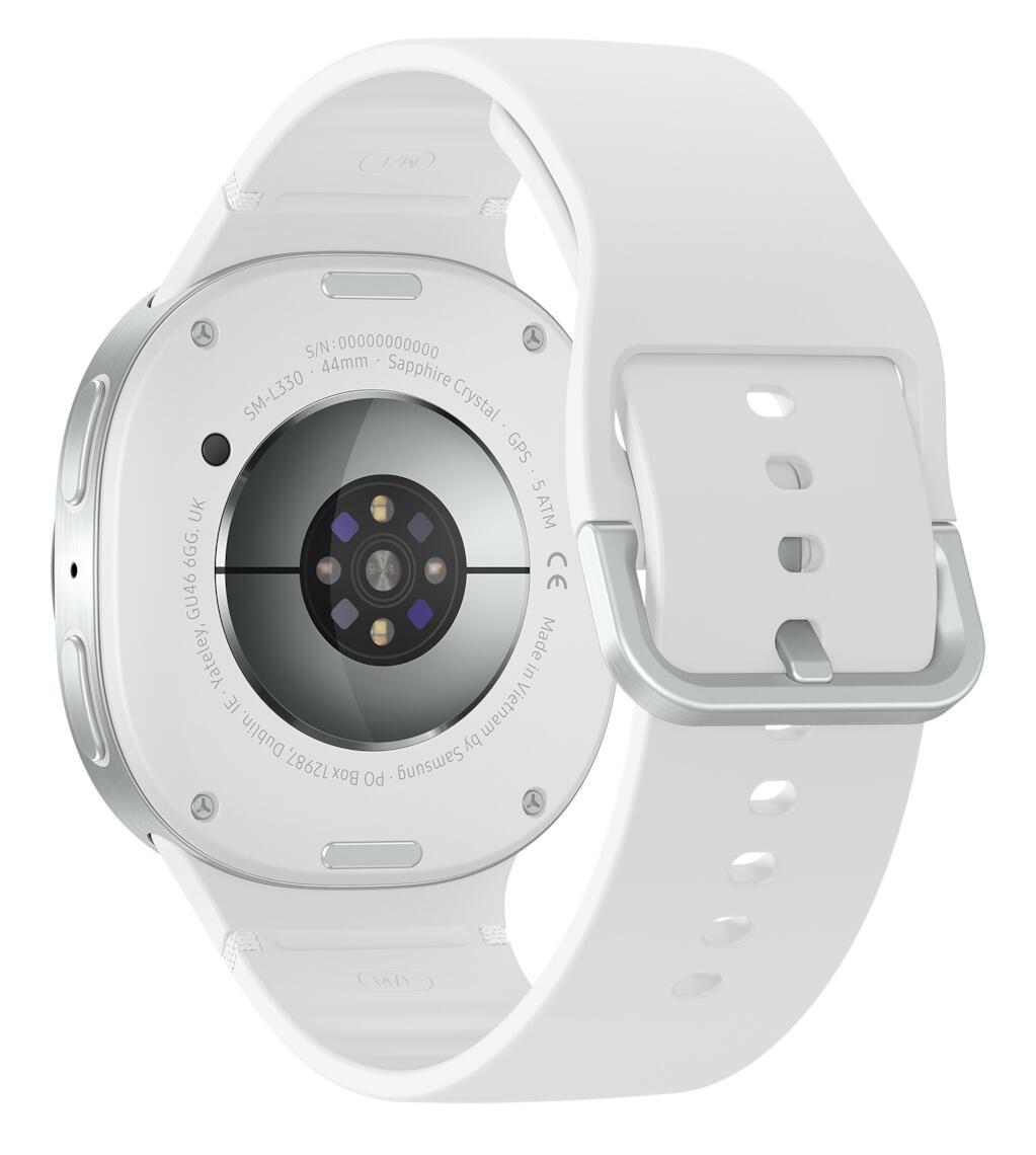 Samsung Indossabile Galaxy Watch8 44mm / SM-L330NZSADBT Bianco L 3,81 cm (1,5")