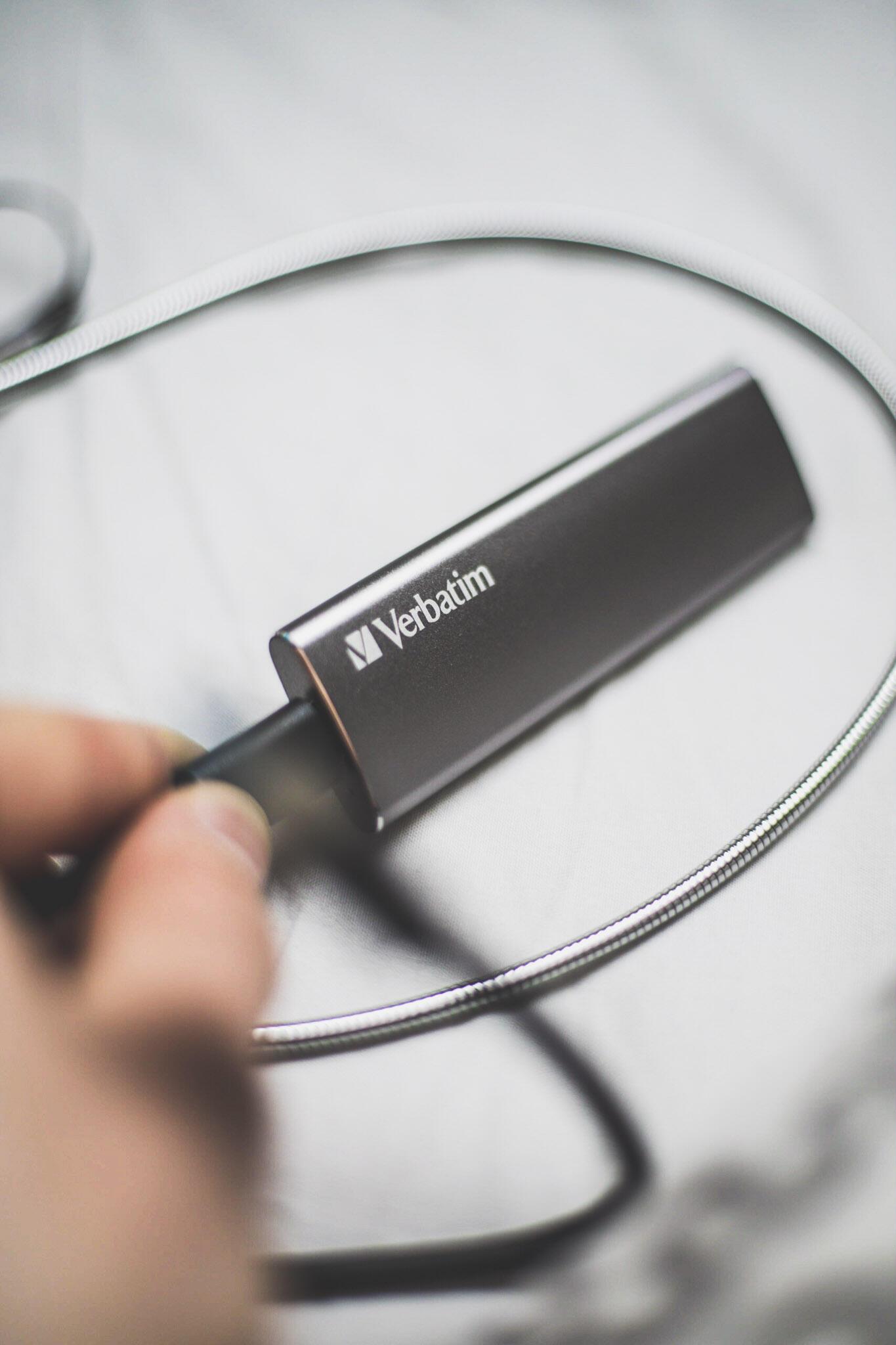 Verbatim External SSD Vx500 1TB / 47444 Silver