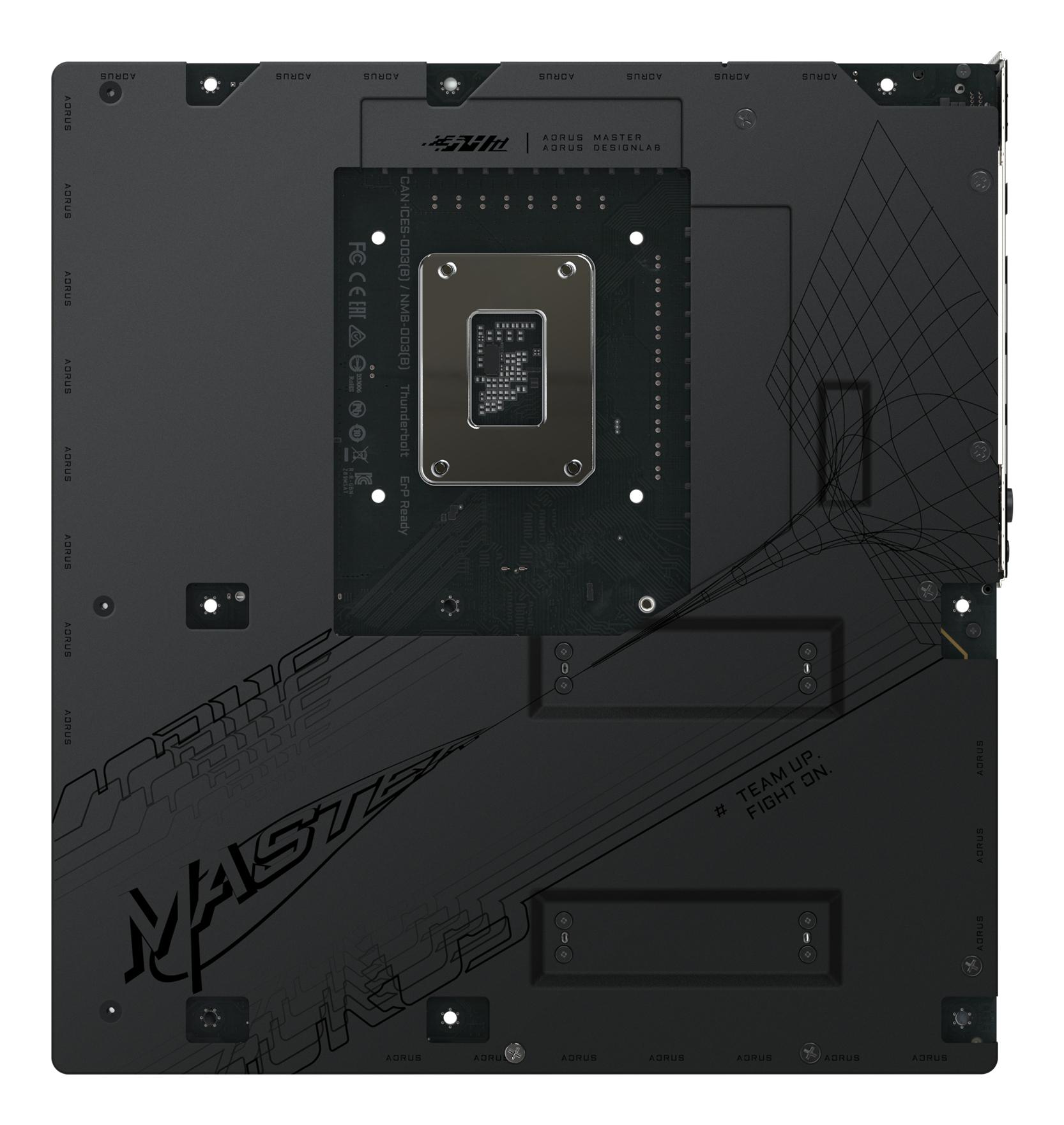 GIGABYTE Mainboard Z890 AORUS MASTER AI TOP / Z890 A MASTER AI TOP Schwarz