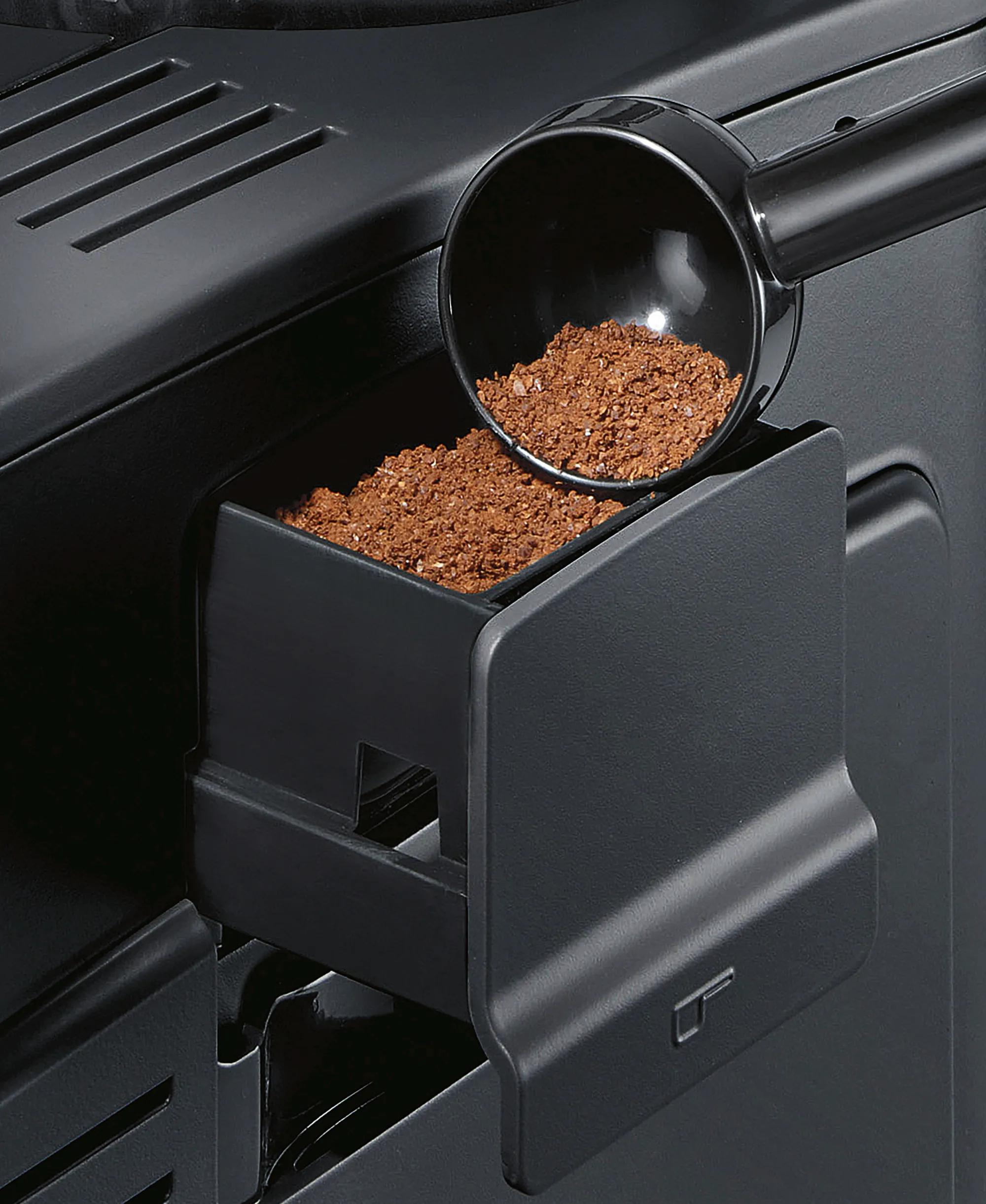 Siemens Máquina de café totalmente automática EQ.6 plus s700 / TE657M03DE Negro, acero inoxidable