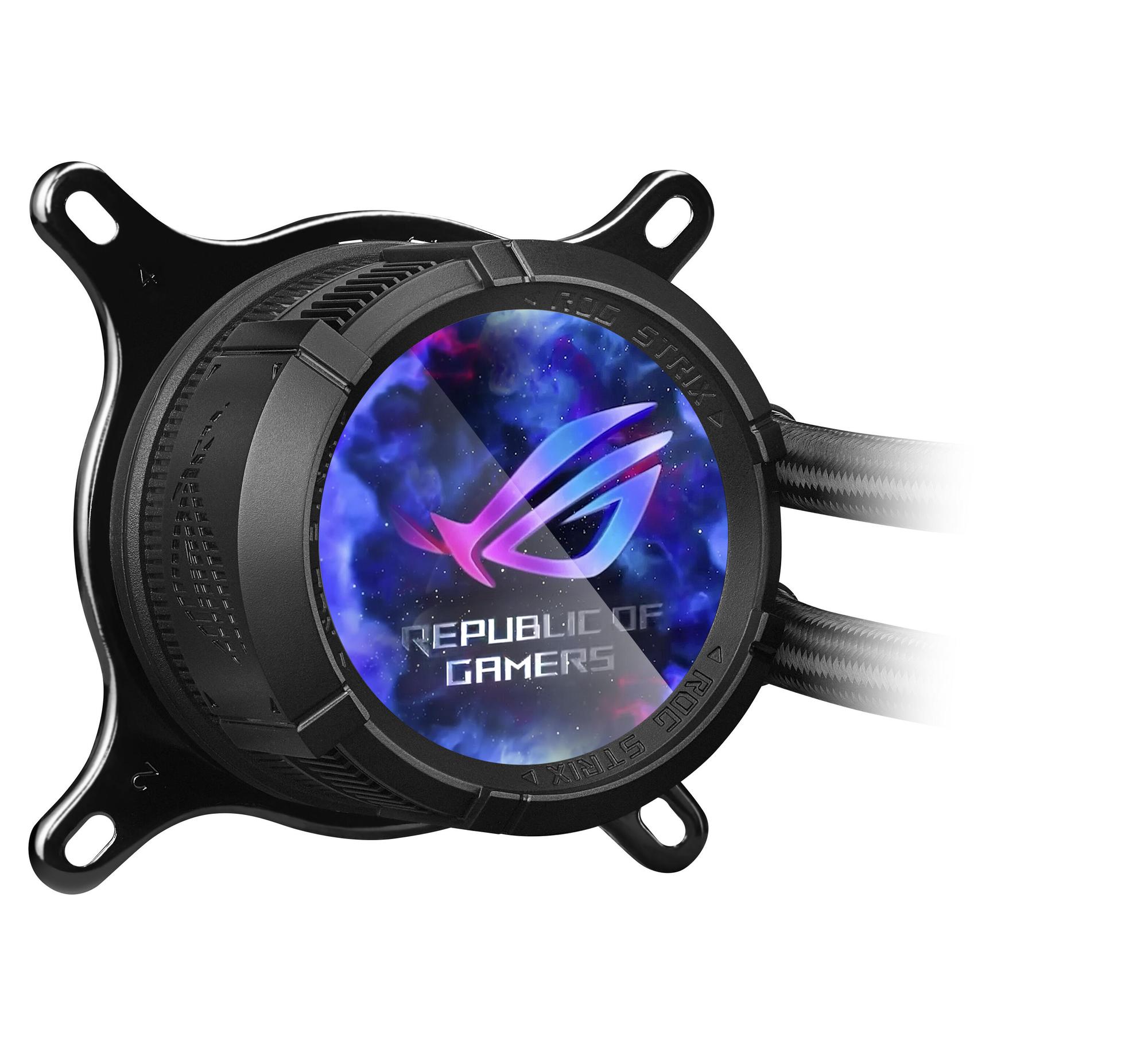 ASUS Raffreddamento ad acqua ROG Strix LC III 360 ARGB LCD / 90RC00W1-M0UAY0 Nero XL