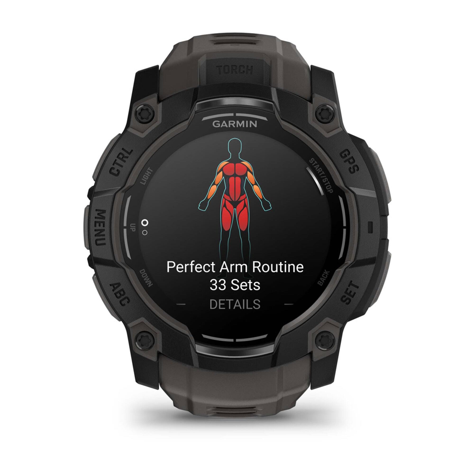 Garmin Indossabile Instinct 3 50mm / 010-03020-00 Grigio L 3,3 cm (1,3")