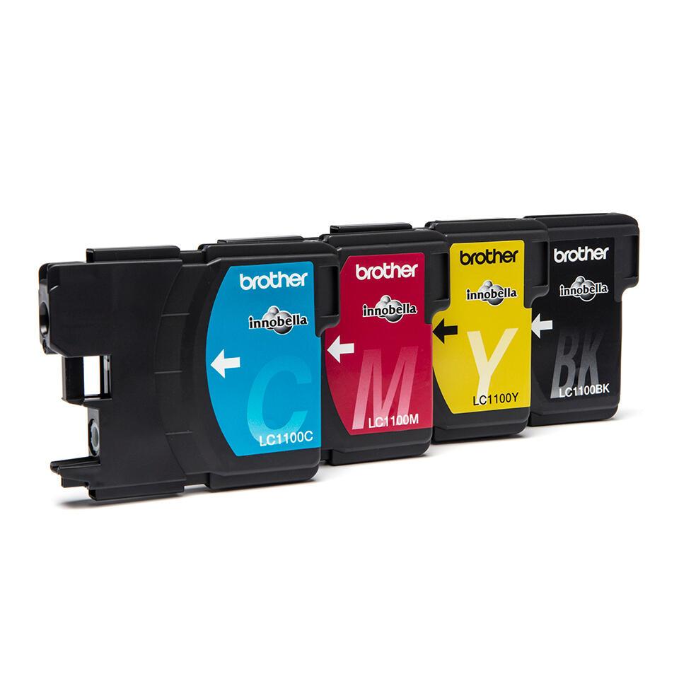 Brother Ink LC-1100VALBP / LC1100VALBP BK,C,M,Y Multipack