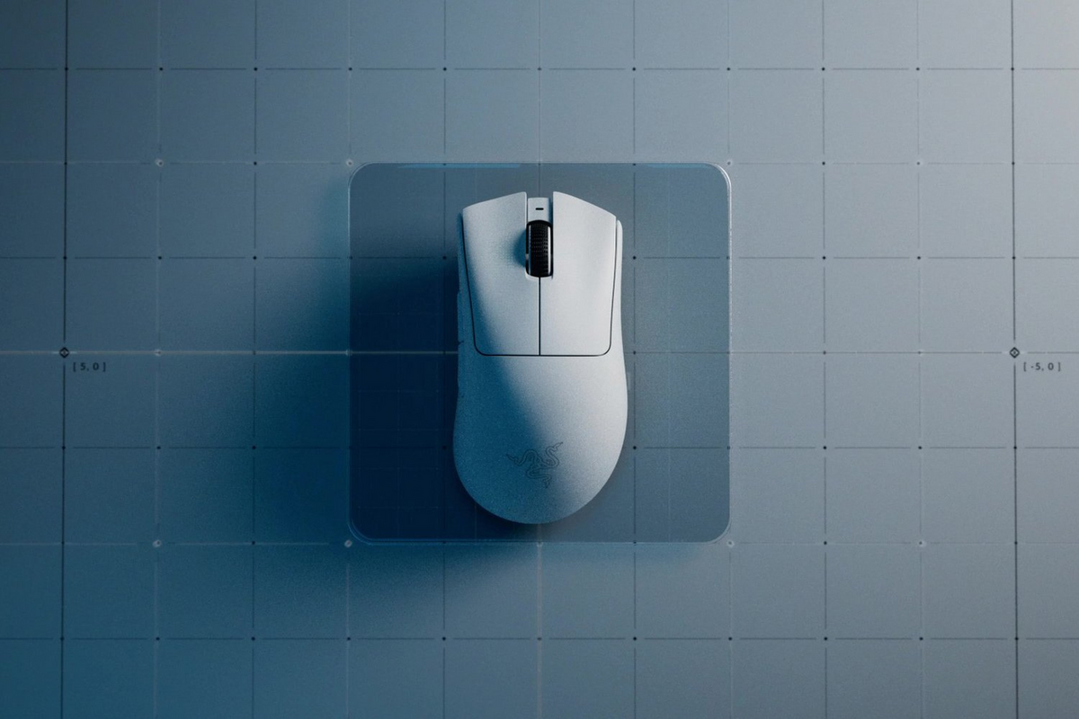 Razer Ratón DeathAdder V3 Pro / RZ01-04630200-R3G1 Blanco